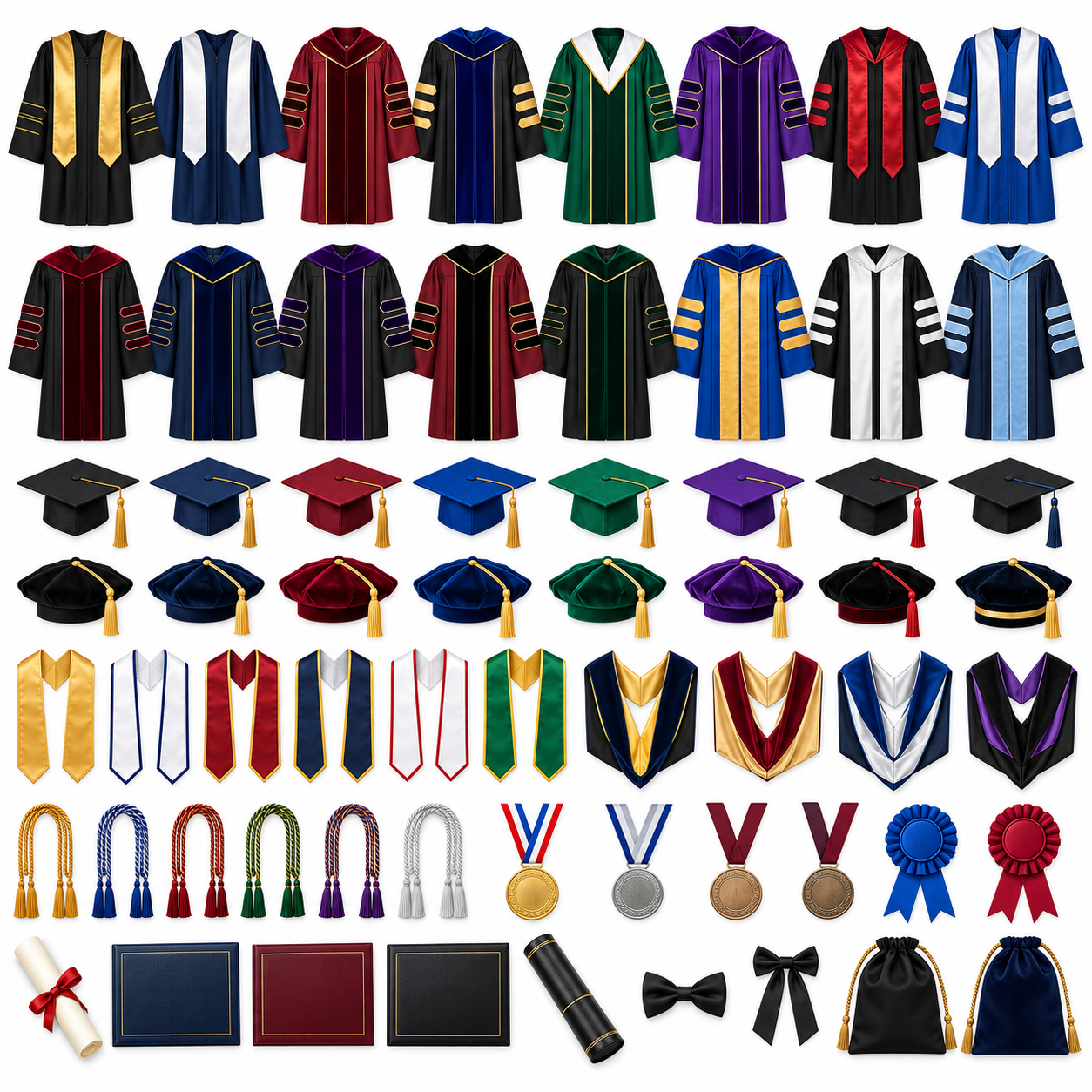 CG3- University Convocation Gown